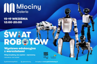 Tak może wyglądać przyszłość. RoboPies i humanoid w Galerii Młociny