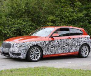 BMW Serii 1 po liftingu - zdjęcia szpiegowskie