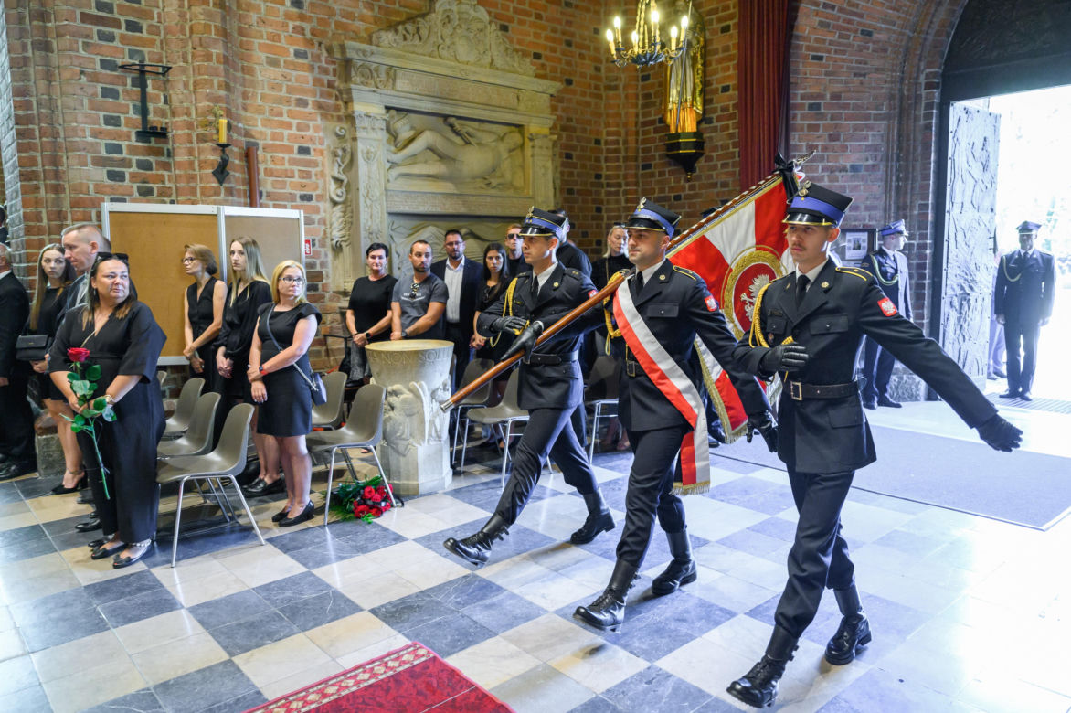 Ostatnie pożegnanie st. ogn. Patryka Michalskiego