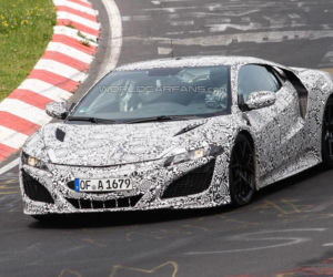 Honda NSX - zdjęcia szpiegowskie