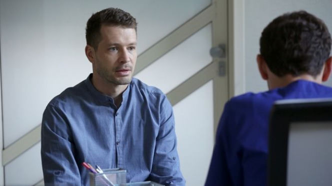 M jak miłość odcinek 1255 Karol (Tomasz Nosiński) Tomek (Andrzej Młynarczyk)