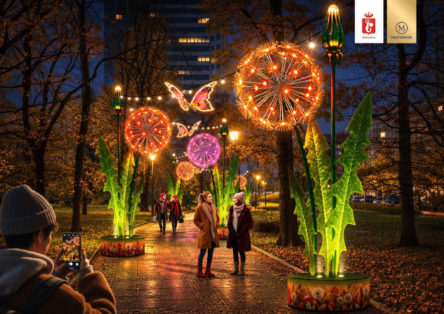 Takiej jeszcze nie było. Iluminacja świąteczna rozświetli Warszawę - ZDM Warszawa
