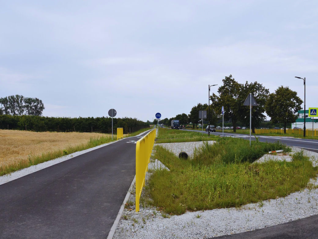 Droga rowerowa Krzywiń Jerka gotowa