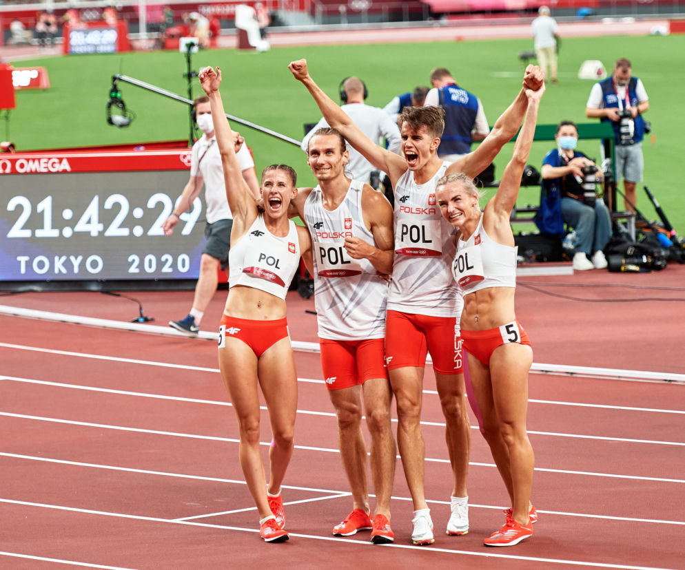 sztafeta mieszana 4 x 400 metrów