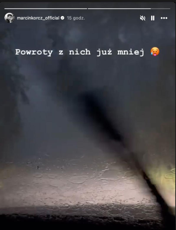 Na dobre i na złe. Mario (Marcin Korcz) Instagram