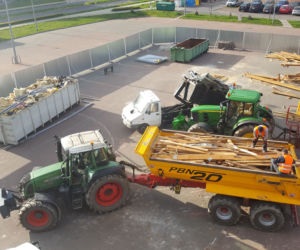 Po starym markecie prawie nie ma śladu. Nowy jesienią