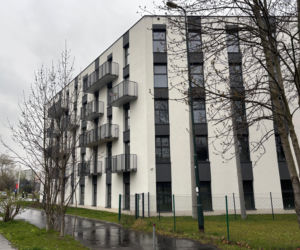 Dom przy ul. Jutrzenka 4 w Krakowie i sąsiedni akademik