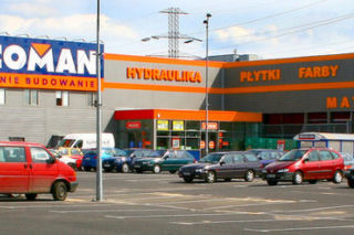 Ogromny sklep z materiałami budowlanymi w Kowalach koło Gdańska