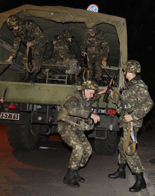 Starcia na Ukrainie