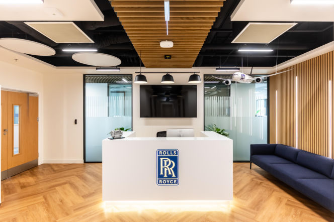 Biuro Rolls-Royce plc w krakowskim Unity Tower