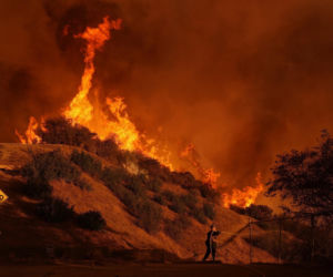Nagrał tajemnicze słowa pani burmistrz, chodzi o pożary. Czytaj między wierszami