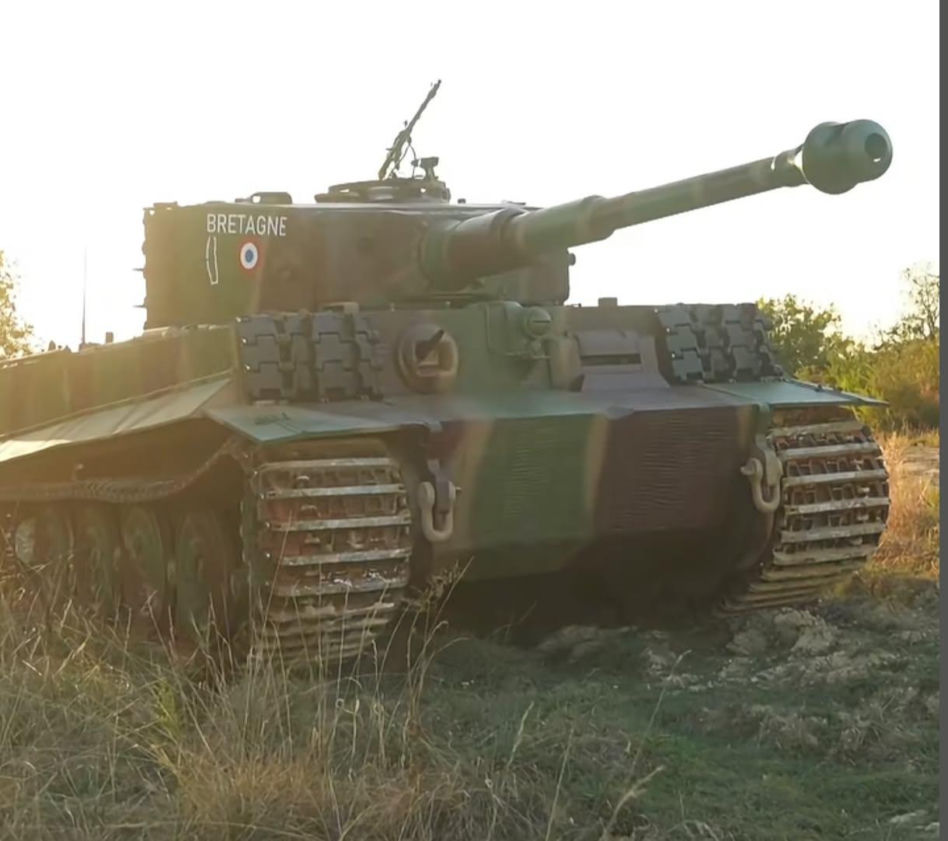 Od Waffen-SS do armii francuskiej. Czołg Tygrys I z Saumur znów jeździ