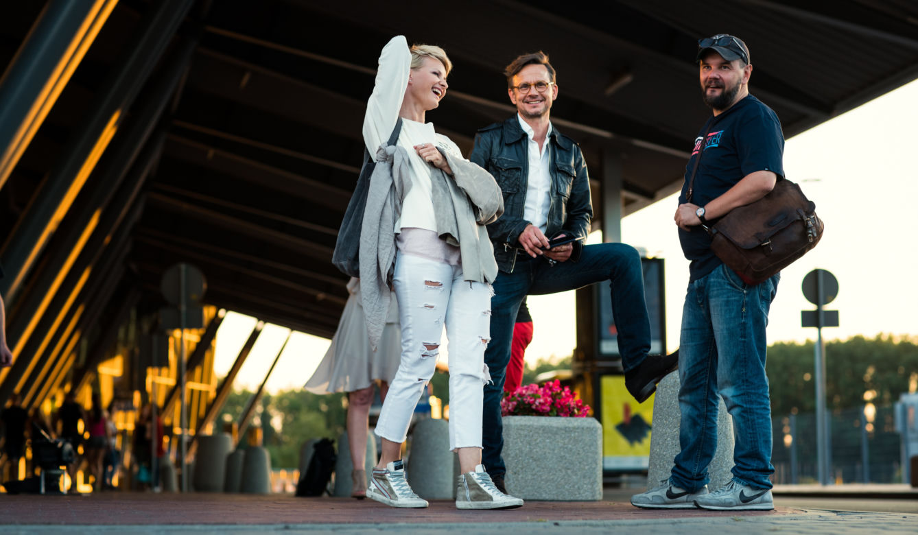 Druga szansa 2 sezon. Monika Borecka (Małgorzata Kożuchowska), Adam Swensson (Bartłomiej Topa)