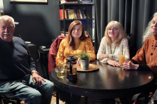 Pożegnanie Wiesława Wiecha Gogacza w Art Gallery Cafe