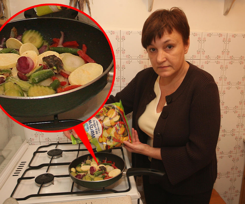 W mieszance warzywnej znalazłam mysz