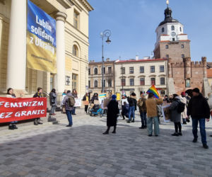 Ulicami Lublina przeszła po raz 6 Manifa. Tym razem - w geście solidarności z Ukrainą