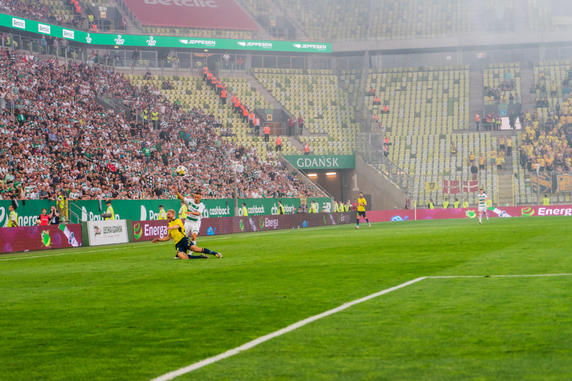 Lechia Gdańsk - Brøndby IF. Mecz Ligi Europy w obiektywie [ZDJĘCIA]