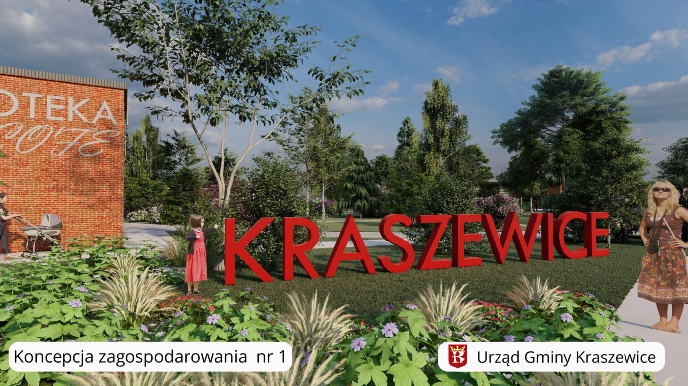 Co powinno powstać w centrum Kraszewic? Gmina zbiera opinie mieszkańców