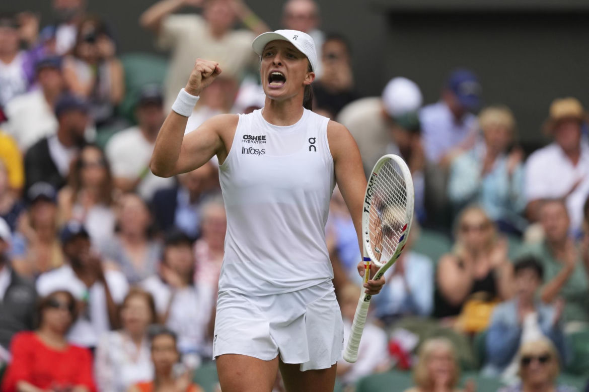 Iga Świątek Wimbledon 2025