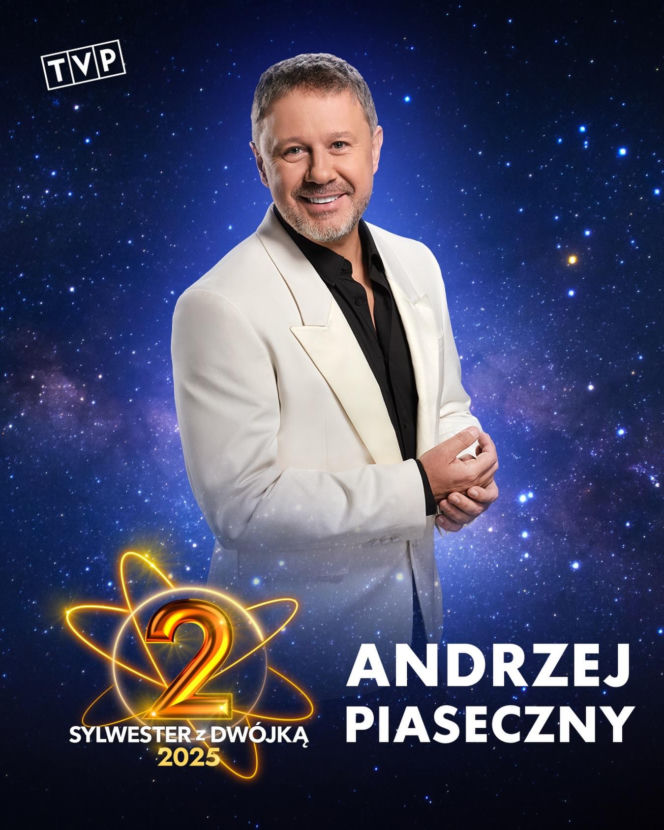 Andrzej Piaseczny gwiazdą Sylwestra z Dwójką TVP w Katowicach