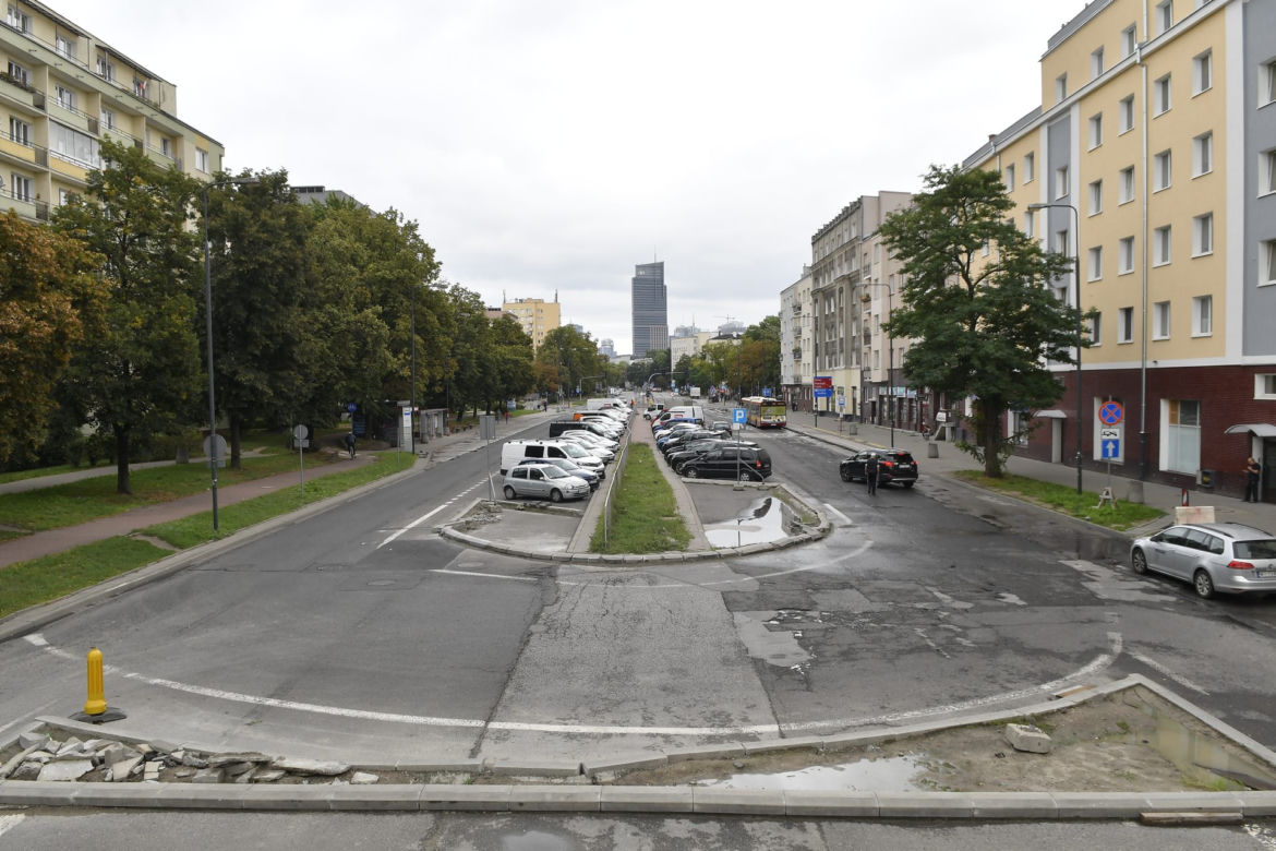 Zwężają Górczewską