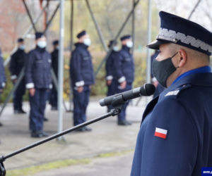 Nowi policjanci na Warmii i Mazurach. Ślubowało 45 funkcjonariuszy [ZDJĘCIA]