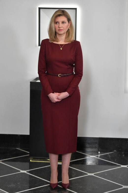 Ołena Zełenska w Polsce