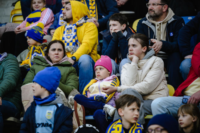 Arka Gdynia - Jagiellonia Białystok: Zdjęcia kibiców i zawodników z meczu 29. kolejki PKO BP Ekstraklasy