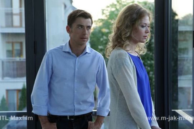 M jak miłość odc. 1004. Marek Mostowiak (Kacper Kuszewski), Anna (Tamara Arciuch)