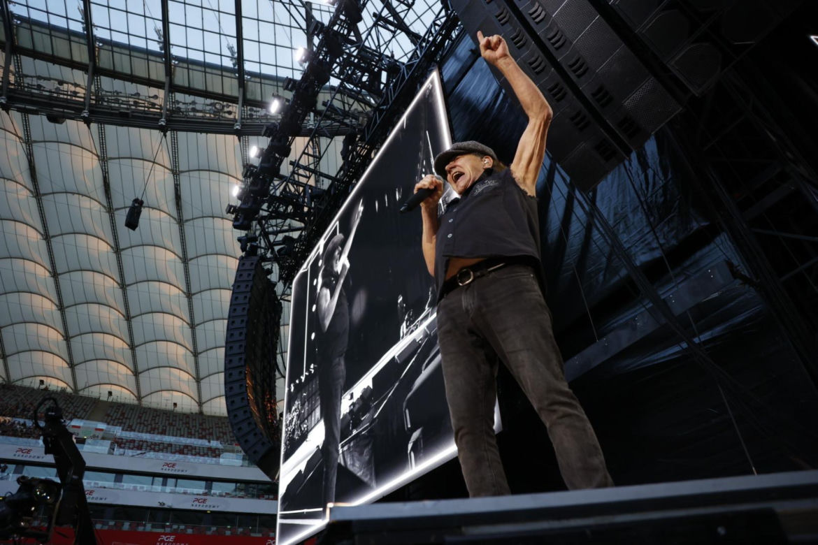 Koncert AC/DC w Warszawie (4.07.2025) - część druga. Organizatorem koncertu jest Live Nation