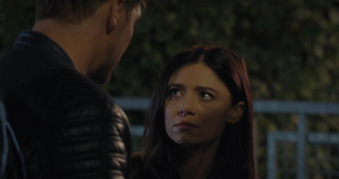 M jak miłość odc. 1913. Iza (Adriana Kalska), Marcin (Mikołaj Roznerski)