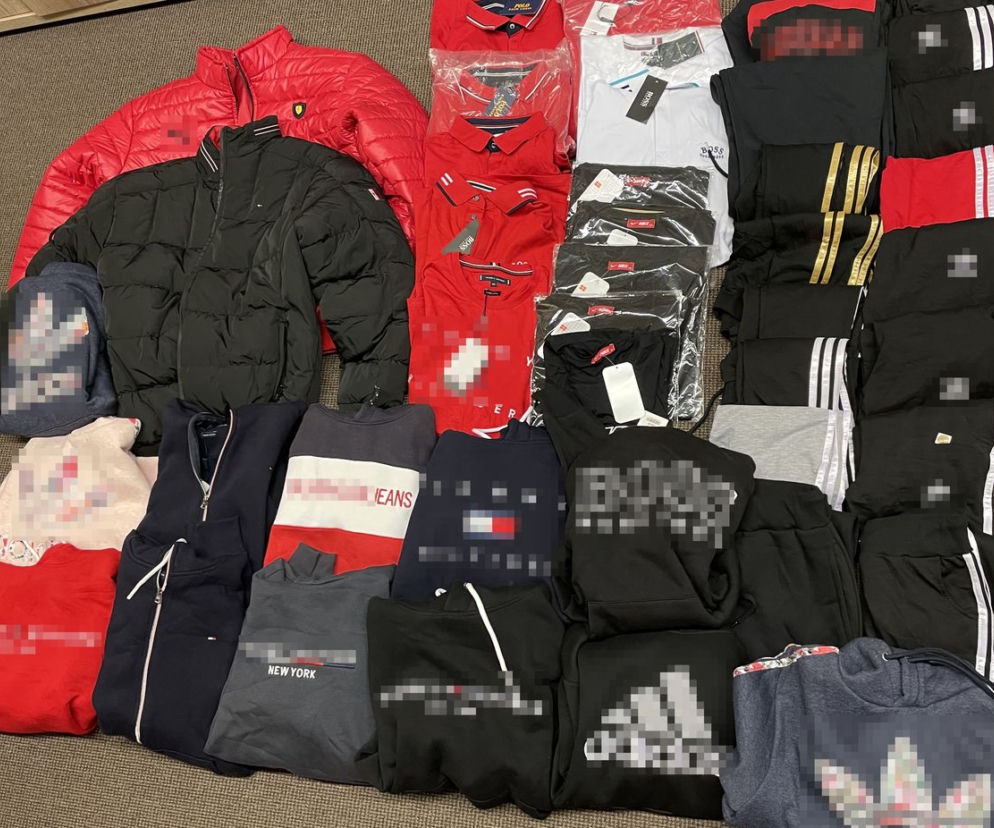 Policjanci zabezpieczyli podróbki o wartości 60 tysięcy złotych