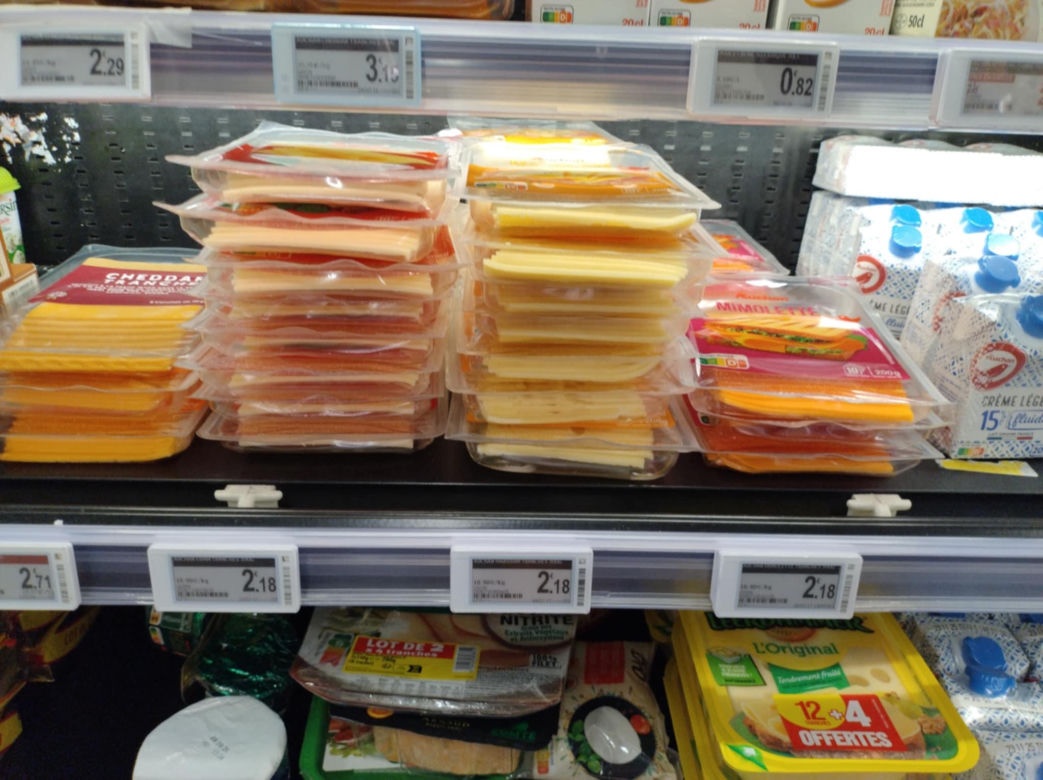 Ceny produktów w Auchanie we Francji 