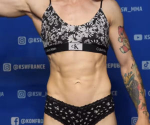 Wiktoria Czyżewska i Sara Luzar-Smajić na ważeniu przed KSW 118