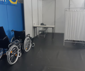Punkt masowych szczepień gotowy - zobacz zdjęcia!