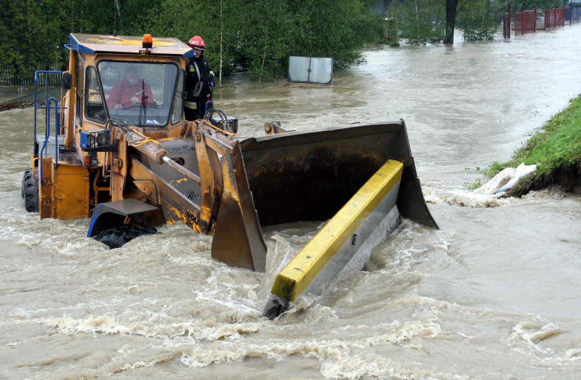 Tak Kraków walczył z ogromną powodzią w 2010