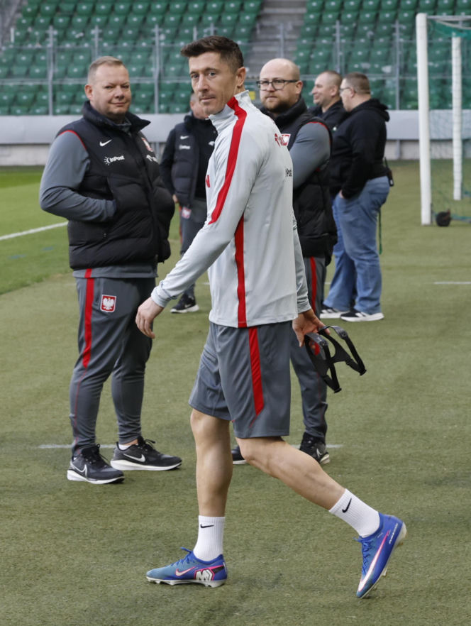 Trening reprezentacji Polski w Warszawie