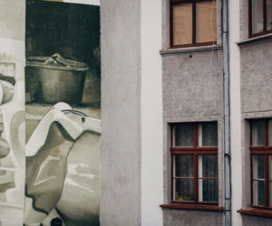 Nowy mural na Sienkiewicza
