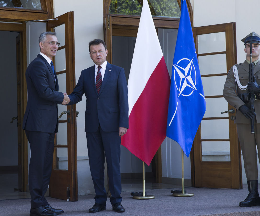 Sekretarz Generalny NATO Jens Stoltenberg z wizytą w Polsce (2018 r.)