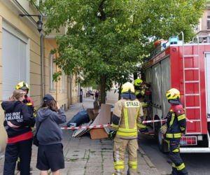 Fragment kamienicy runął podczas remontu. Konieczna była ewakuacja mieszkańców!