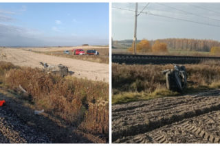 Szynobus uderzył w hyundaia. Nie żyje mężczyzna! Tragedia na przejeździe kolejowym w Antoniówce