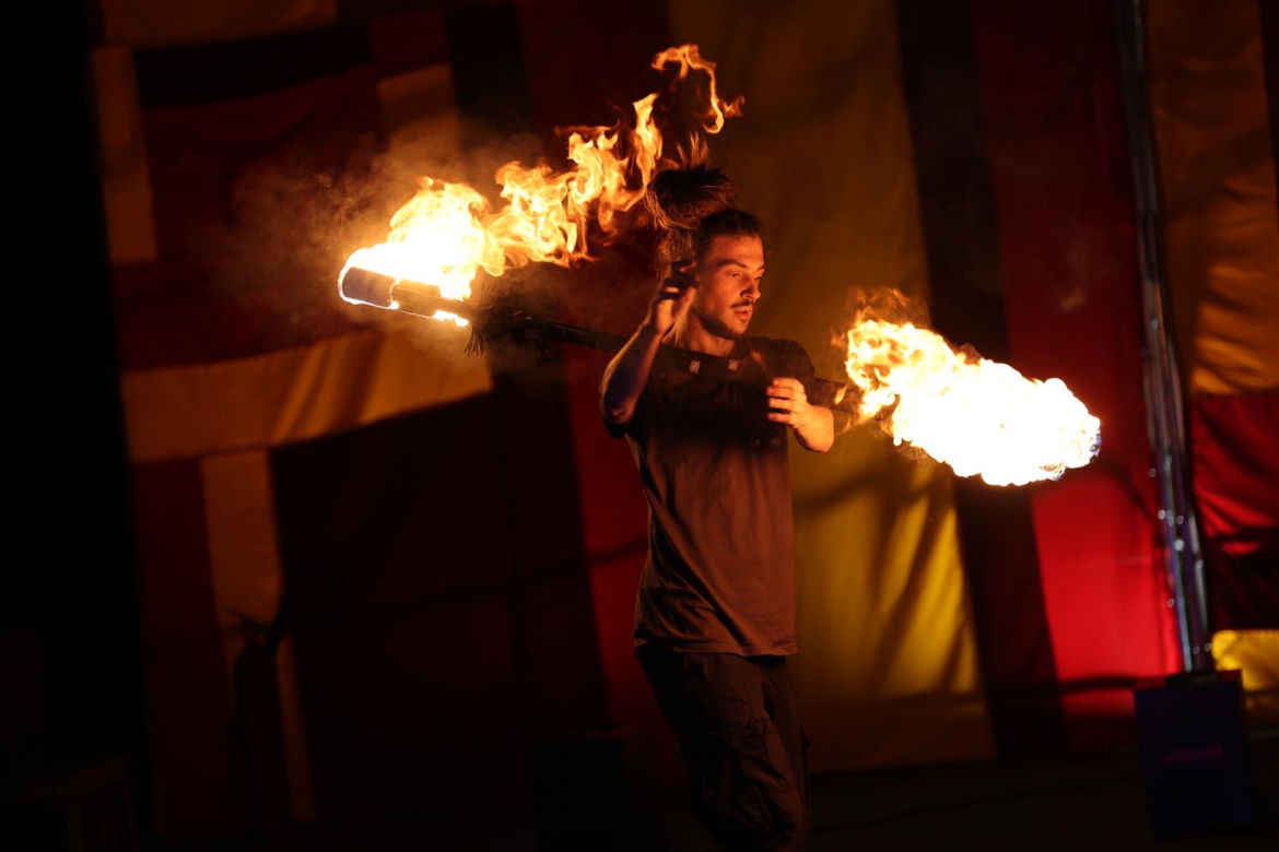Fire Jam sprawił, że Park Ludowy w Lublinie zapłonął! Tak było podczas Europejskiej Konwencji Żonglerskiej