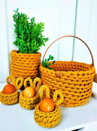 Koszyczek wielkanocny ze sznurka DIY. Jak go zrobić? 