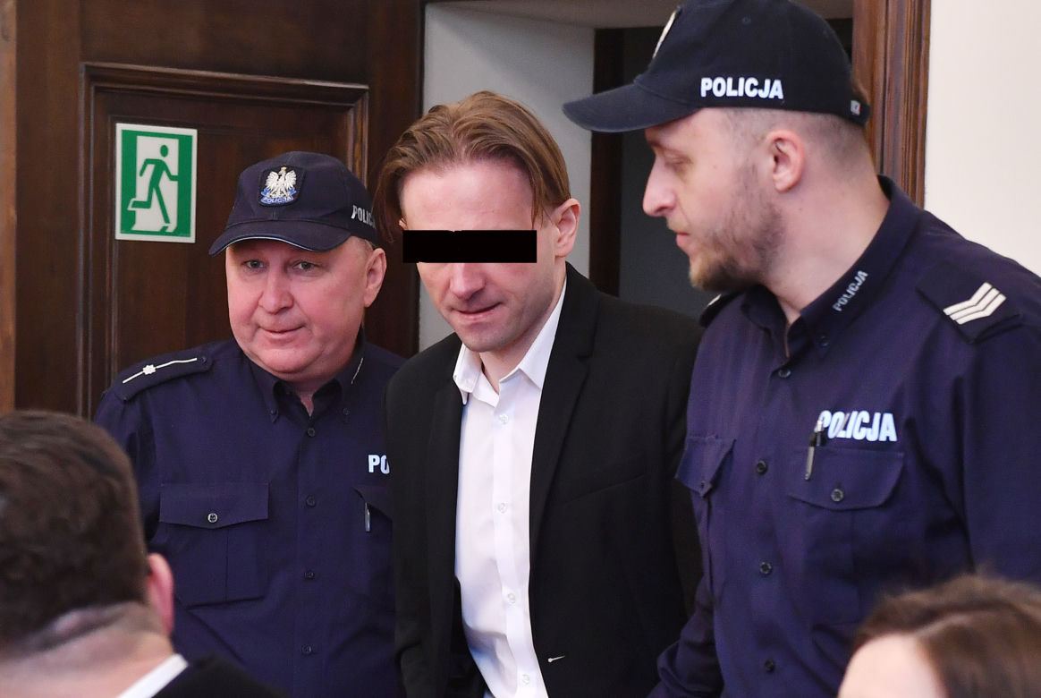 Kolejna rozprawa Amber Gold, na zdjęciu Marcin P.