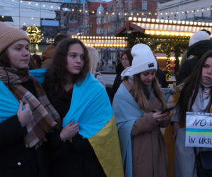  Wojna na Ukrainie. Protest w Katowicach [ZDJĘCIA]