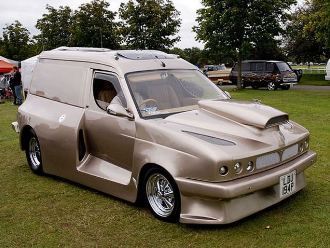 Wiejski tuning - zmasakrowane auta
