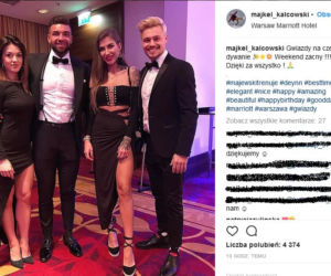 Deynn i Majewski z przyjaciółmi