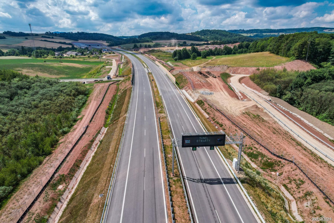 Tak wygląda 16-km odcinek S3 Bolków - Kamienna Góra
