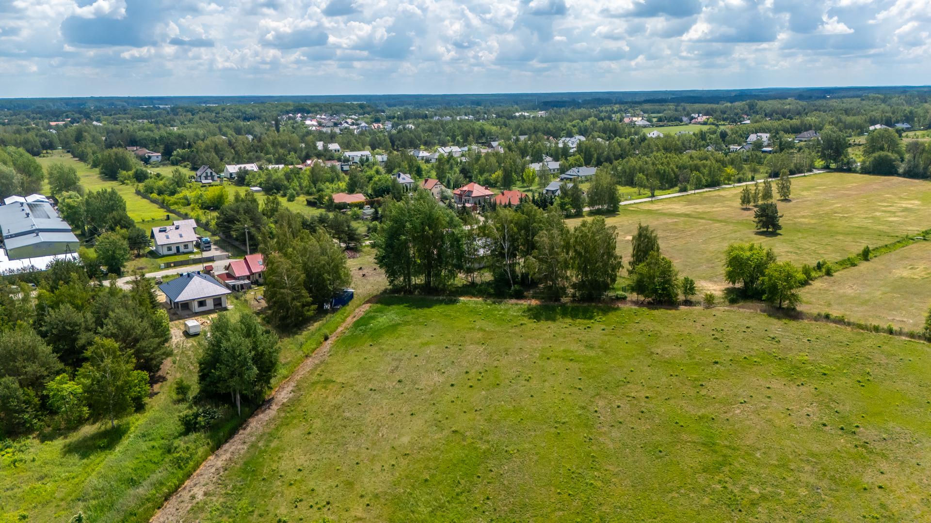 Głosków, gmina Piaseczno. Nowe osiedle deweloperskie