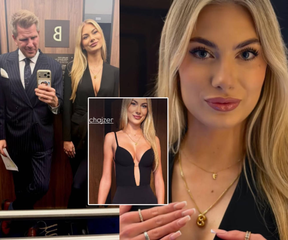 Filip Chajzer i żona Bianka. Na miniaturze kobieta w czarnej sukni. O ich relacji przeczytasz na SE.